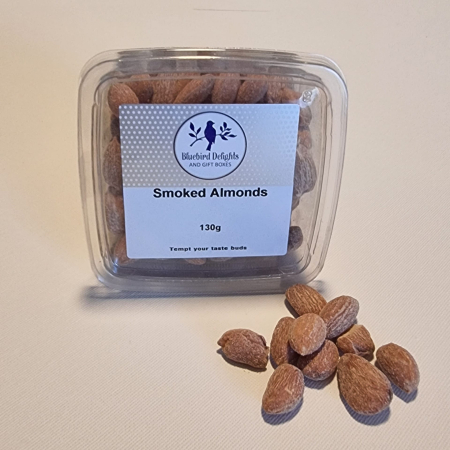 Smoked almonds