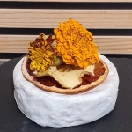 cheese-cake fruity flowers