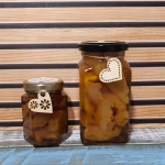 toffee brandy pears